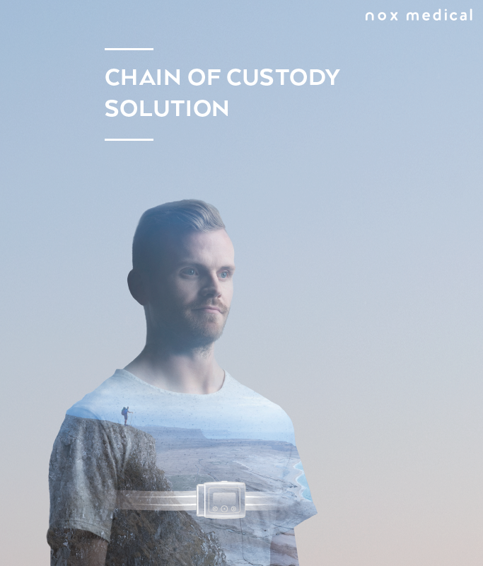 Nox Medical Chain of Custody solution